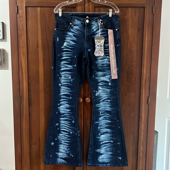 Hydraulic Denim - Hydraulic Nolita Mid Rise Flare Jeans